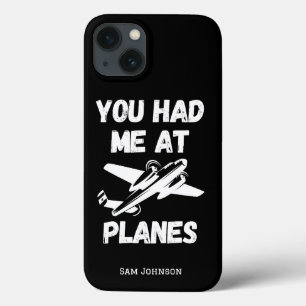 Du hattest mich bei Flugzeug, Luftfahrt, lustig, M Case-Mate iPhone Hülle