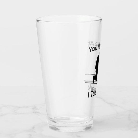 Du hattest mich bei mir im Telemark Ski Glas (Rechts)