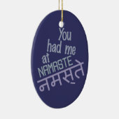 Du hattest mich bei Namaste-Sonderschmuck Keramikornament (Rechts)