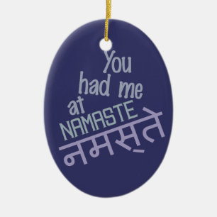 Du hattest mich bei Namaste-Sonderschmuck Keramikornament