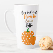 Du hattest mich bei Pumpkin Spice Latte