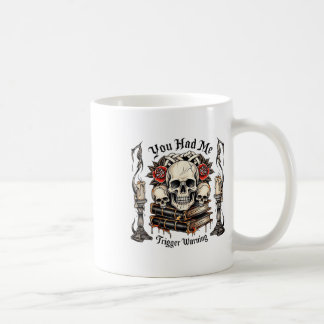 Du hattest mich bei Trigger Warning, Bad Book Club Kaffeetasse