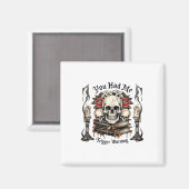 Du hattest mich bei Trigger Warning, Bad Book Club Magnet (Vorderseite/Rückseite)