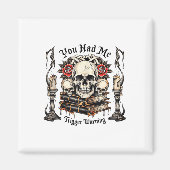 Du hattest mich bei Trigger Warning, Bad Book Club Magnet (Vorne)