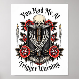 Du hattest mich bei Trigger Warning, Bad Book Club Poster