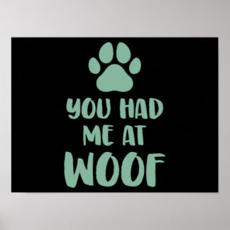Du hattest mich bei Woof Woof Poster
