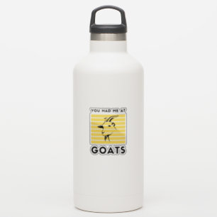 Du hattest mich bei Ziegen Aufkleber