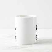 Du hattest mich beim Brunch Kaffeetasse (Mittel)