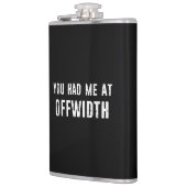 Du hattest mich beim Klettern auf dem Felsen in Of Flachmann (Links)