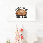 Du hattest mich im jüdischen Challah-Juden Hanukka Banner (Insitu)