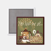 Du hattest mich im Kaffee Magnet (Vorderseite/Rückseite)