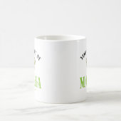 Du hattest mich im Matcha Funny Tee Lover Kaffeetasse (Mittel)