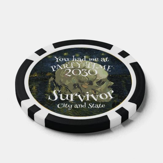 Du hattest mich im Party Time Survivor Pokerchips (Einzeln)