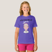 Du hattest mich im Wellness-Center Schwarz-weißes  T-Shirt (Vorne ganz)