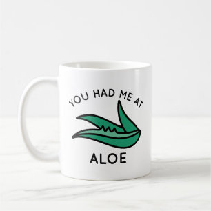Du hattest mich in Aloe Kaffeetasse