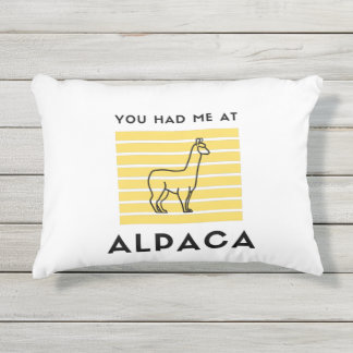 Du hattest mich in Alpaca Kissen Für Draußen