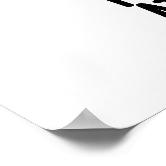 Du hattest mich in Bellow Funny Yak Puff Poster (Ecke)