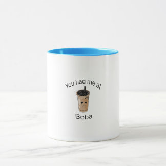 Du hattest mich in Boba Tasse