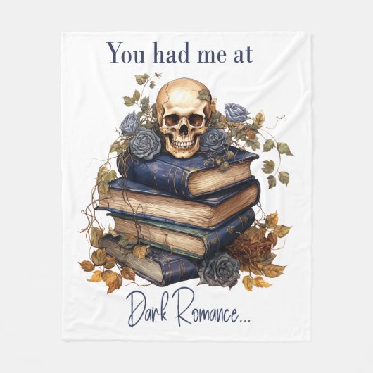Du hattest mich in Dark Romance Fleecedecke (Vorderseite)