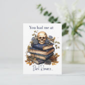 Du hattest mich in Dark Romance Postkarte (Stehend Vorderseite)