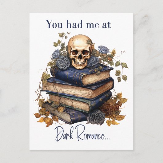 Du hattest mich in Dark Romance Postkarte (Vorderseite)