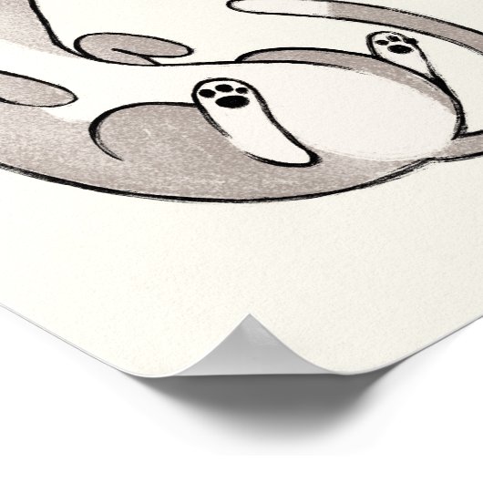 Du hattest mich in der Zwischenzeit Poster (Ecke)