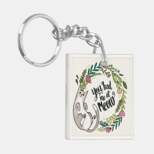 Du hattest mich in der Zwischenzeit Schlüsselanhänger (Vorderseite links)