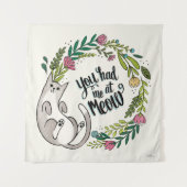 Du hattest mich in der Zwischenzeit Wandteppich (Vorderseite (Horizontal))