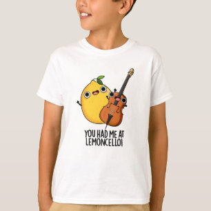 Du hattest mich in Lemon-cello Funny Drink Pub T-Shirt