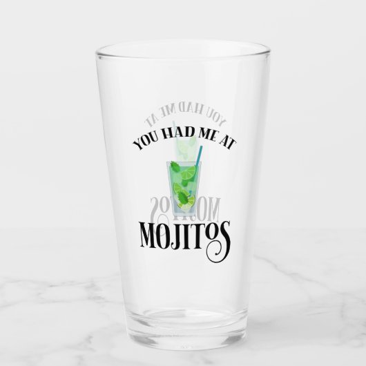 Du hattest mich in Mojitos Glas (Vorderseite)