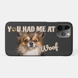 Du hattest mich in Woof Spitz Hunde Liebhaber Case-Mate iPhone Hülle