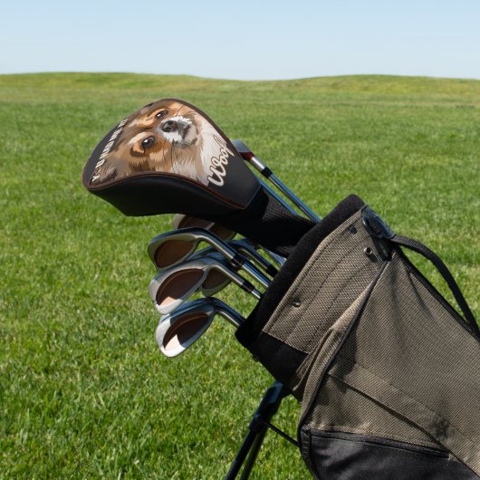Du hattest mich in Woof | Spitz Hunde Liebhaber Golf Headcover (In SItu)
