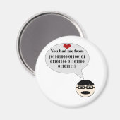 Du hattest mich von Hello Binary Magnet (Vorderseite/Rückseite)