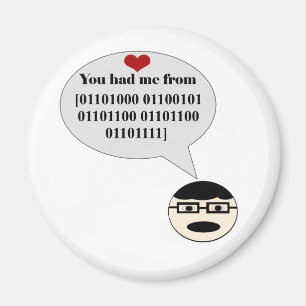 Du hattest mich von Hello Binary Magnet