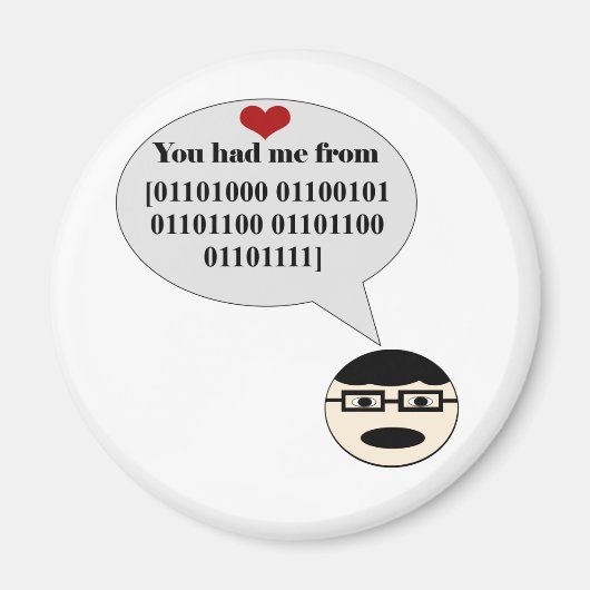 Du hattest mich von Hello Binary Magnet (Vorne)