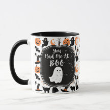 Du hattest mich zu Halloween-Tasse