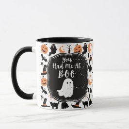 Du hattest mich zu Halloween-Tasse Tasse