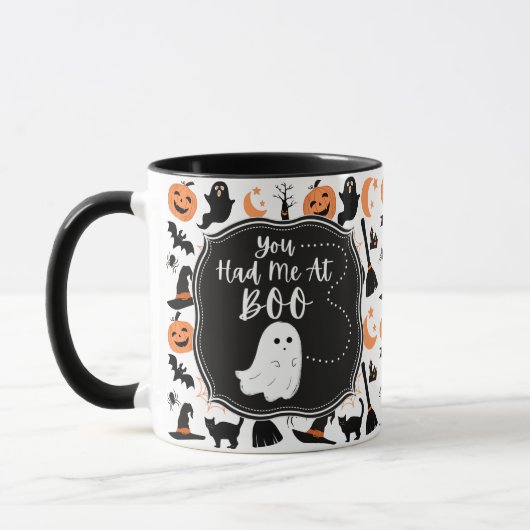 Du hattest mich zu Halloween-Tasse Tasse (Links)