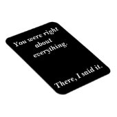 Du hattest recht magnet (Rechte Seite)