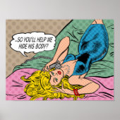 "Du hilfst mir also, seinen Körper zu verbergen?"  Poster (Vorne)