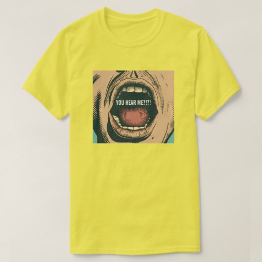Du hörst mich T-Shirt (Design vorne)