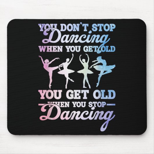 Du hörst nicht auf, ein positives Angebot für das Mousepad (Vorne)