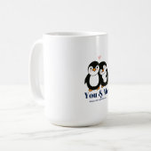 DU & ICH Becher Kaffeetasse (Vorderseite Links)