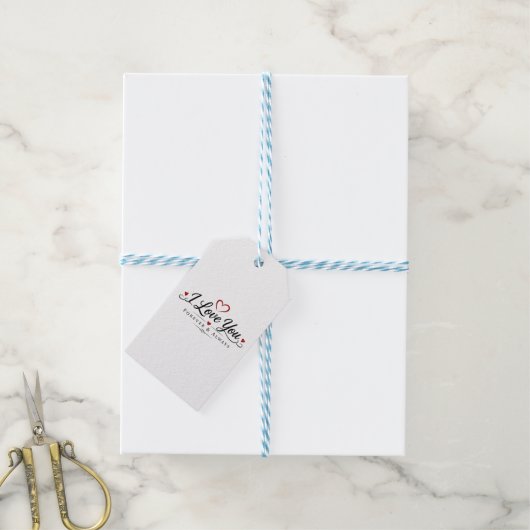 Du & Ich Für Immer Geschenkanhänger (Mit Garn)