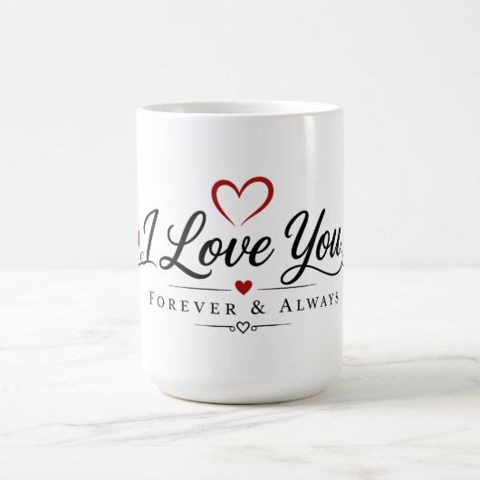 Du & Ich Für Immer Kaffeetasse (Mittel)