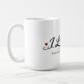 Du & Ich Für Immer Kaffeetasse (Links)