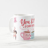 Du & Ich Für Immer Tasse (Vorderseite Links)