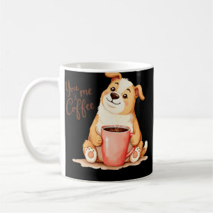 Du & ich Kaffee - Süßer Corgi & Gemütlicher Kaffee Kaffeetasse