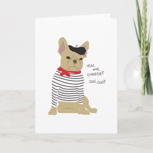 Du, ich, Käse? Karte (Vorderseite)