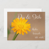 Du & Ich! Mehr... Postkarte (Vorne/Hinten)
